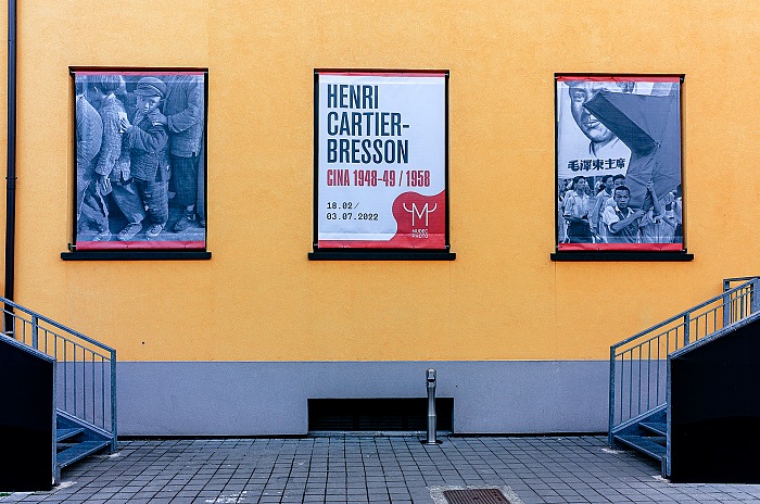 L'ingresso alla mostra Henri Cartier-Bresson. Cina 1948-49 / 1958 presso il Mudec - Museo delle Culture di Milano. � FPmag.