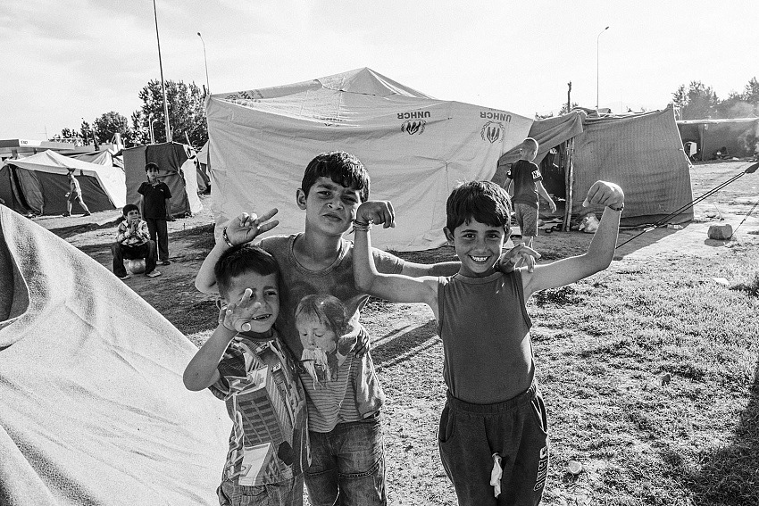 Graziano Perotti,Eki Camp Station, Idomeni, Grecia.  Graziano Perotti.